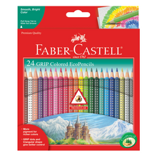 Load image into Gallery viewer, Faber-Castell - 24 GRIP Colored EcoPencils