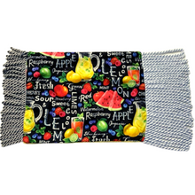 Load image into Gallery viewer, Fruit Fest Dabblet Fidget / Soother for Dementia / Alzheimer&#39;s (soft fabric on back)