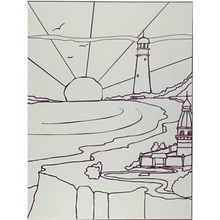 Load image into Gallery viewer, Lighthouse Painting Sheet