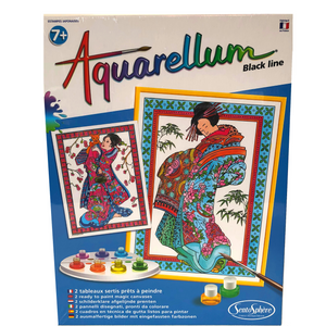 Aquarellum Black Line Paint Set – dabblesack