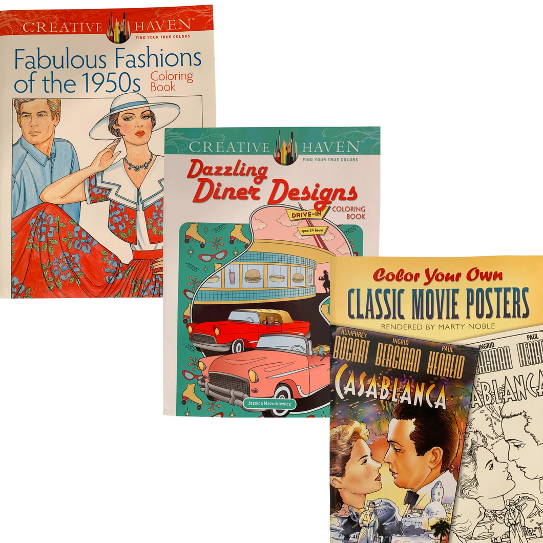 Coloring Books for Adults - Set 2