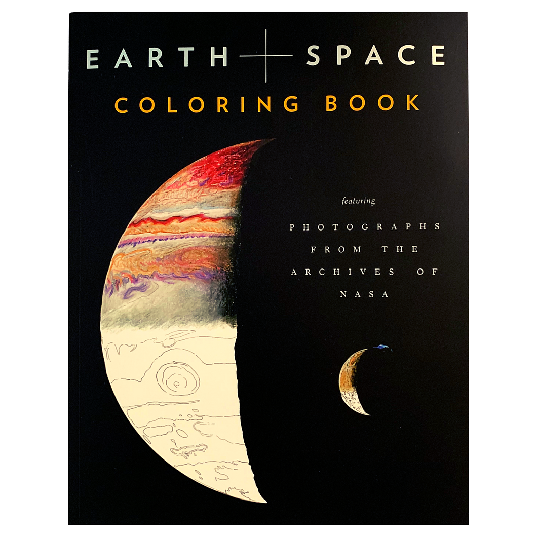 Earth + Space Coloring Book