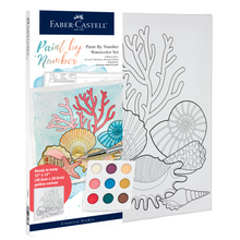 Load image into Gallery viewer, Faber-Castell Paint By Number Watercolor Set