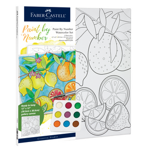 Faber-Castell Paint By Number Watercolor Set