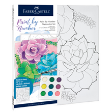 Load image into Gallery viewer, Faber-Castell Paint By Number Watercolor Set