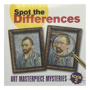 Spot the Differences - Art Masterpiece Mysteries Book
