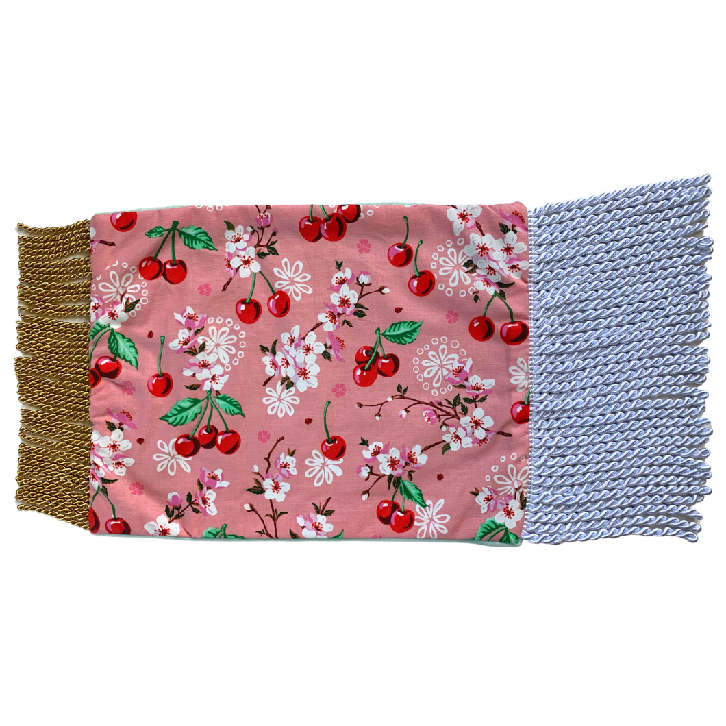 Cherry Blossoms Dabblet Fidget / Soother for Dementia / Alzheimer's (flip sequins on back)